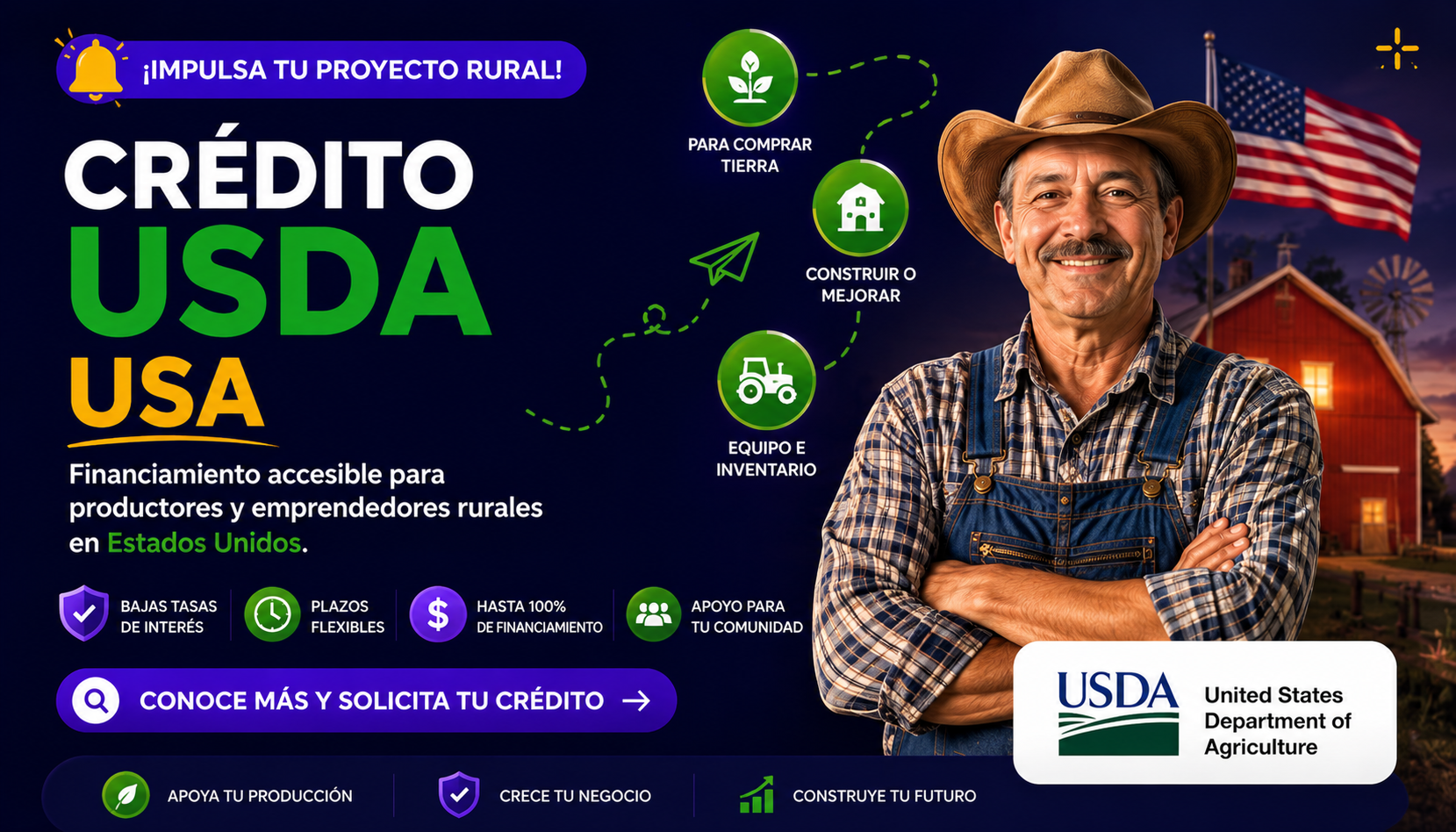 Crédito USDA USA