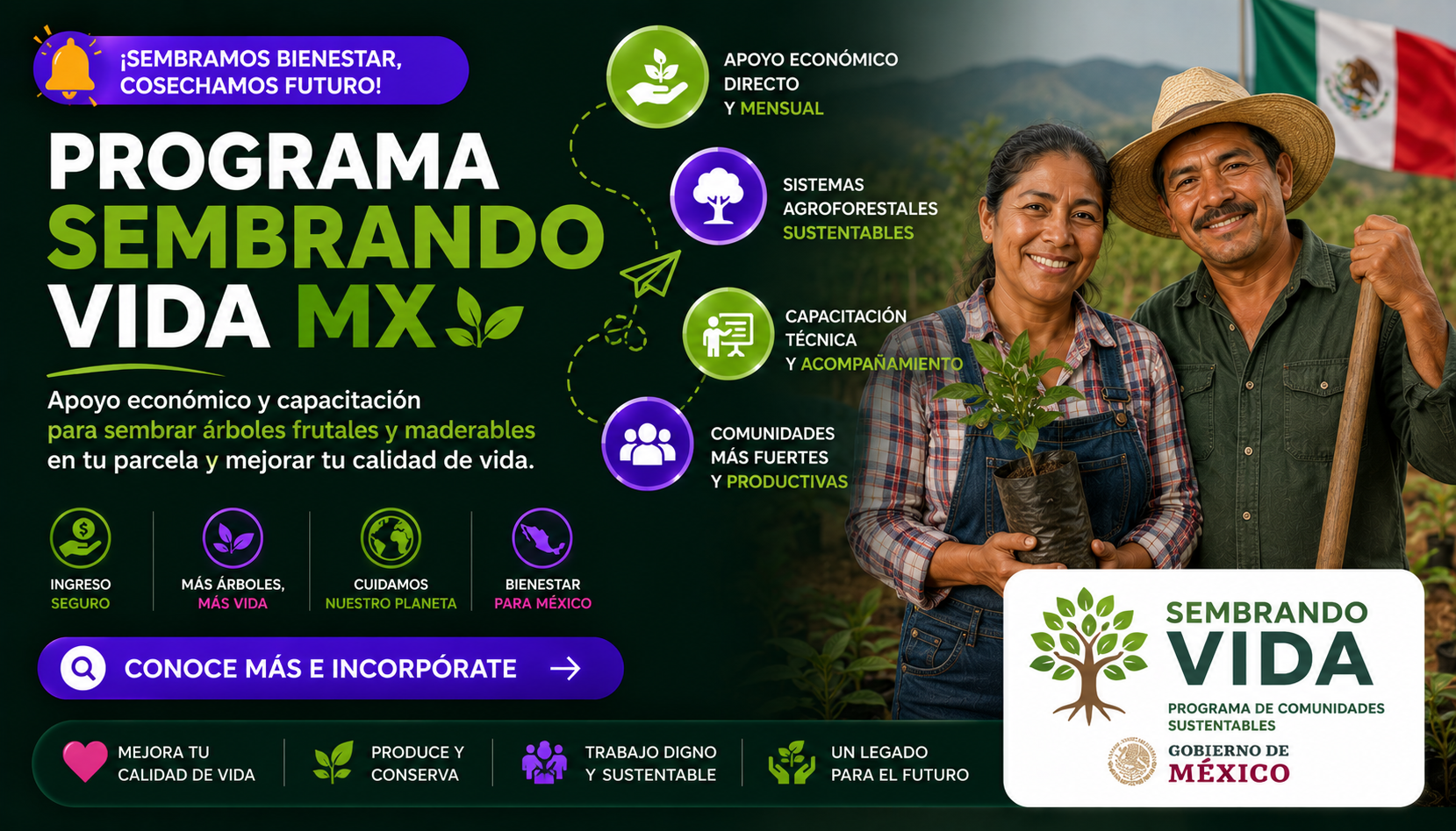 Programa Sembrando Vida MX